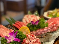 -明洞阿姨·韩式酱蟹烤肉·创意料理(三元桥店)