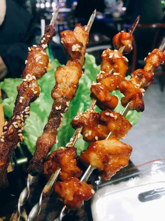 得劲儿焖烤肉串(世纪城店)-"很久之前团建吃的各种味道都不错!(.
