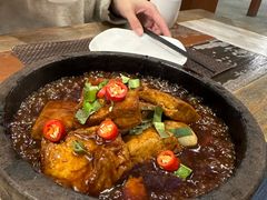 石锅焖豆腐-滇越乘象云南餐厅(豆各庄店)