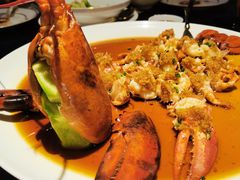 金蒜粉丝蒸波士顿-甄御•海鲜新青岛菜(麦岛店)