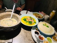 招牌石锅沸腾饭-绿茶餐厅(天津天河城店)
