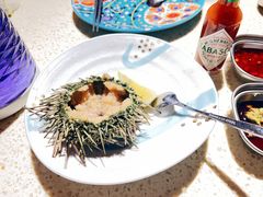 -蚝堡·生蚝海鲜烧烤物种起源•海肠捞饭(刘公岛店)
