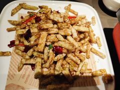 西域香妃茄子-西域盛宴烧烤新疆菜清真餐厅(古美店)