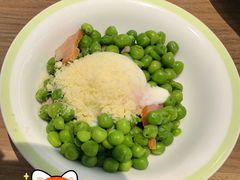 培根青豆温泉蛋-萨莉亚意式餐厅(华泾天街店)