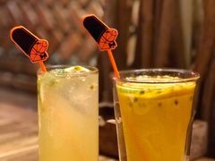 百香果柠檬柚子茶-玖壹咖啡(临河街店)
