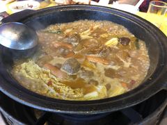 -蜀八婆鲍鱼鸡煲虾(宝安坪洲店)