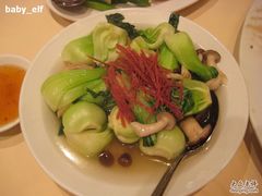 上汤灵芝菇小棠菜-镛记酒家