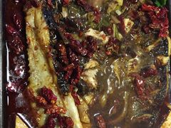 -探鱼·鲜青椒爽麻烤鱼(广州花都来又来店)