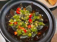 青椒皮蛋-肖四女乐山跷脚牛肉(南汇大学城生活广场店)