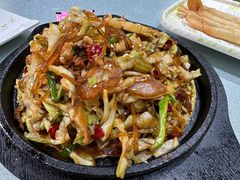 铁板包菜粉丝-江宁肚包鸡(铁心桥店)