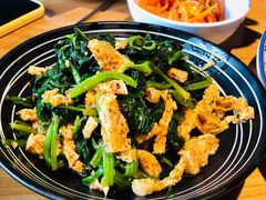 菠菜拌面筋-胖老汉椒麻鸡清真新疆菜(西御街店)