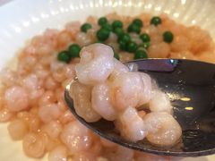 手剥河虾仁小豌豆-玫瑰厅上海菜(兴国路店)