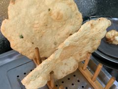 -小红车炸蛋葱油饼