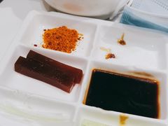 烤鸭配料-在前门·烤鸭北京菜(五月花广场店)