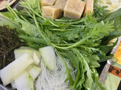 蔬菜拼盘-原柳滩高台阶涮羊肉