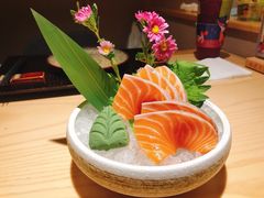 三文鱼刺身-越光米贩精致料理餐厅(金鹰店)