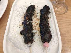 烤墨鱼肠-船歌·鱼水饺青岛菜(国贸商城店)