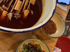-拈签一笑黄牛肉辣卤串串