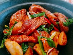 三杯肥肠-老妈私房菜