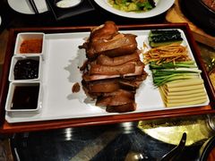蒙古馓子配肘子-老阿妈蒙古村·蒙古包·草原文化·歌舞表演(老君堂店)