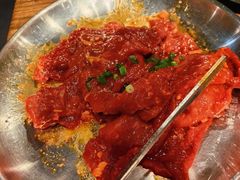 -明洞阿姨·韩式酱蟹烤肉·创意料理(三元桥店)