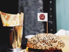 经典胖牛汉堡套餐-FAT COW(虹梅路店)