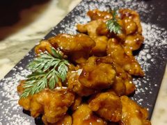 雪花糖醋里脊-绿茶餐厅(乐峰广场店)