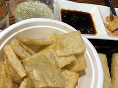 -老红桥炸灌肠牛肚锅烧烤(定福庄店)