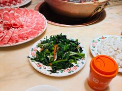 凉拌板蓝根-清真·老门框爆肚涮肉·中华老字号(丰管路店)