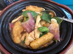 红烧支竹斑腩饭-新世界餐厅(万达店)