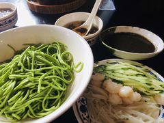 翡翠虾仁拌面-奎元馆.百年奎元.非遗传承(西湖边的解放路店)