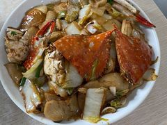白蟹炒年糕-赵璐海鲜面馆(德行路店)