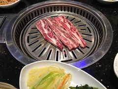 烤牛排-青松馆韩国料理(香港中路佳世客店)