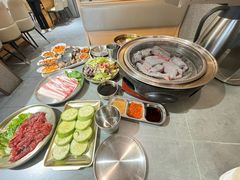-围炉肉舍•炭烤活鳗•丹东海鲜烤肉(步行街店)