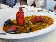 酸萝卜薯粉波士顿龙虾-阿庄新豫菜(航海东路店)