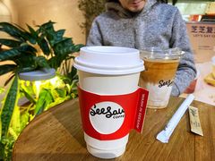 拿铁咖啡-Seesaw Coffee(上海太阳宫K46店)