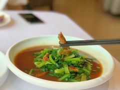 蚌肉鸡毛菜-道道鲜·崇明私房菜(五角场店)