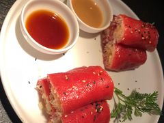 红米脆皮鲜虾肠-蝴蝶里·粤菜·点心(龙湖天街&滨江店)