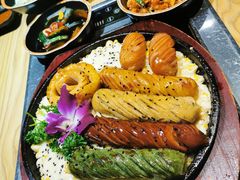 芝士火腿拼盘-绣旻烤肉吧(总店)