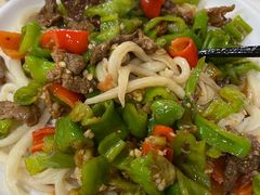 辣子肉拨鱼子-阮嫂子拨鱼子(华东古城新街店)