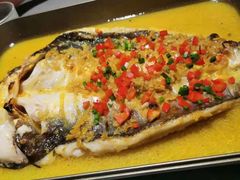 蒜香味鮰鱼-半天妖烤鱼(石岛店)