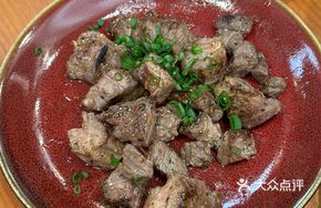 Stir-Fried Beef Rib Strips (Medium Well)