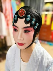 -胭脂猫京剧摄影