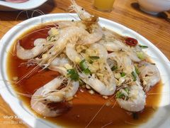 生呛白米虾-大家发海鲜城夜排档(华山中路店)