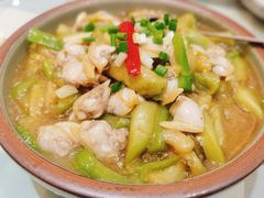 茄子炖蚬子-君霖海鲜私房菜(春柳店)