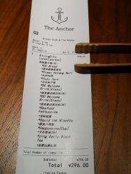 账单-The Anchor