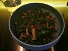 豆角丝炒肉拌转百刀-日上三甘(三里屯店)