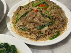 赤肉炒咸面线-正宗普宁豆干坊·洪记砂锅粥(红领巾路店)