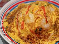 虾仁煎蛋饭-敏华冰厅(平安金融中心店)