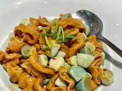 腊八蒜烧肥肠-福海居烤鸭店(鸟巢店)